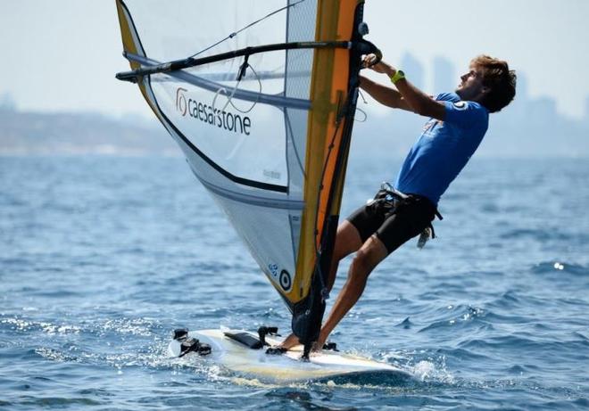 Winsurfer Yoav Omer - Youth Sailing World Championships © jpost.com